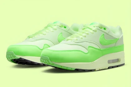 La Nike Air Max 1 “Vapor Green” se pare de néons pour l'automne