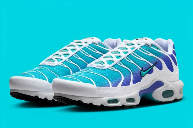 Nike Air Max Plus “Aqua”, Une touche de couleur estivale et un confort classique