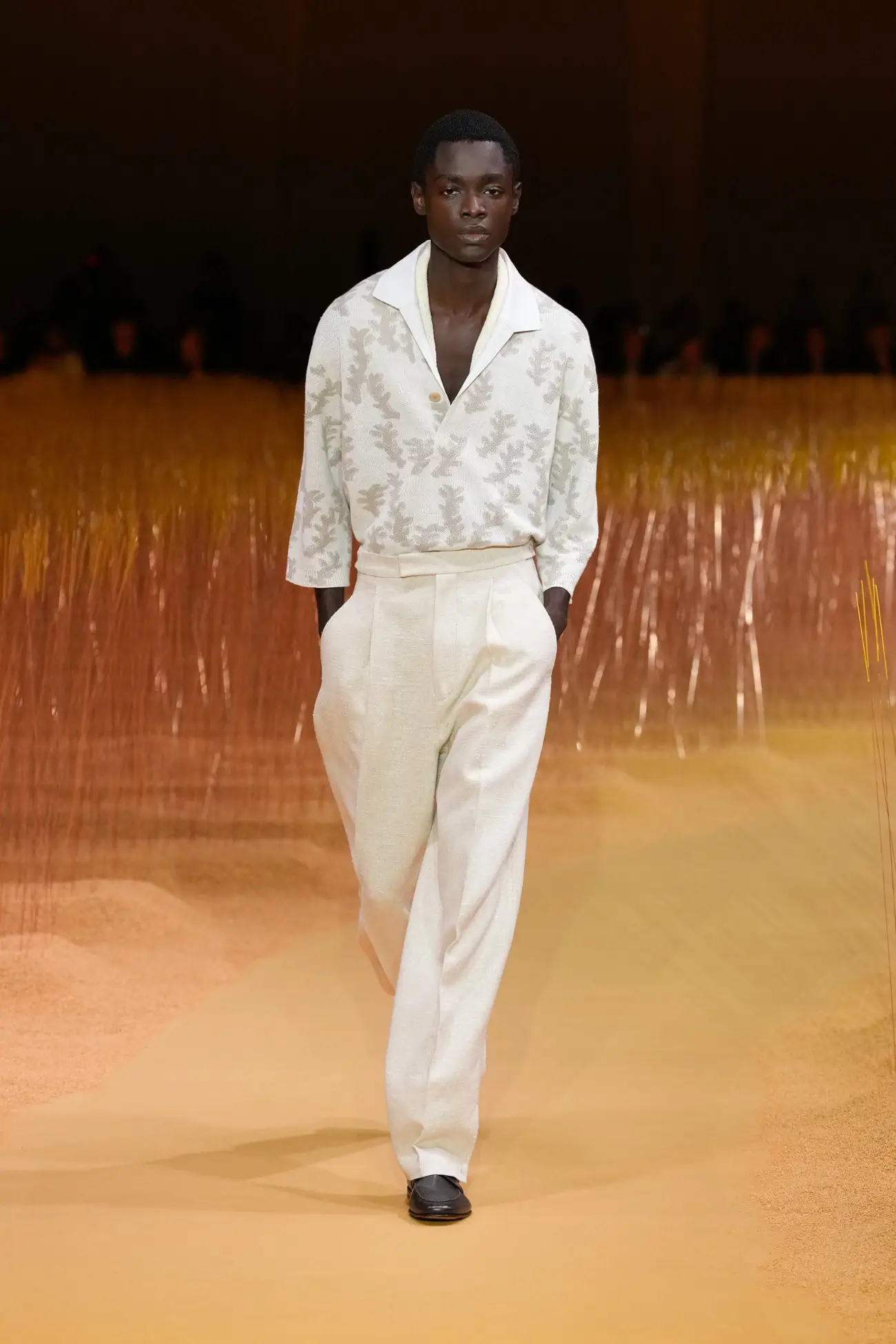 ZEGNA dévoile une collection Printemps 2025 pleine de légèreté, avec le lin au premier plan