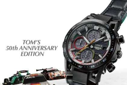 CASIO EDIFICE célèbre le 50e anniversaire de TOM'S avec un garde-temps en édition limitée