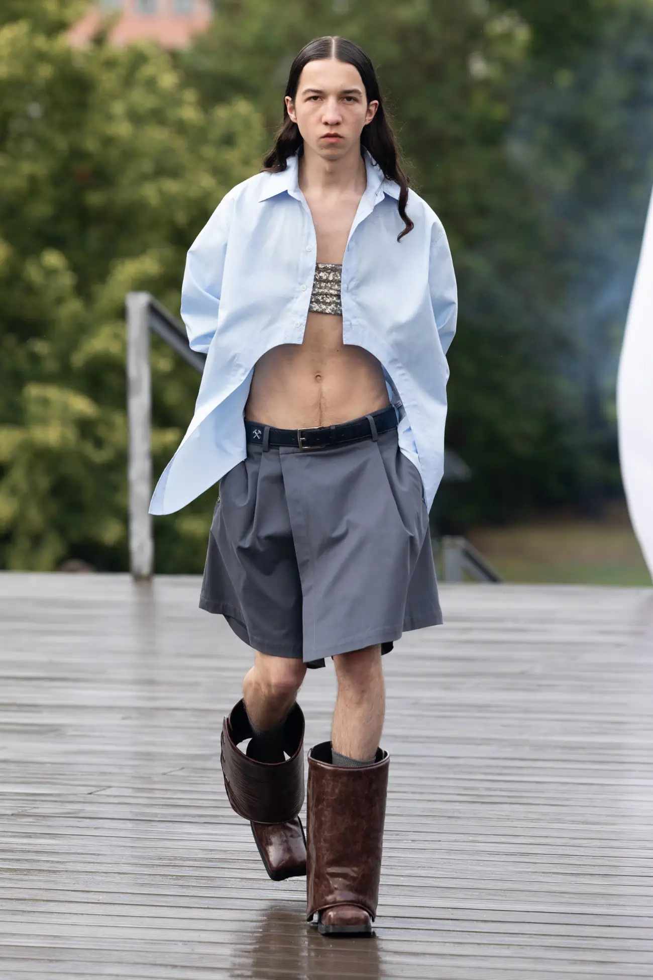 La puissante collection Printemps 2025 de GmbH revient à la maison, à Berlin