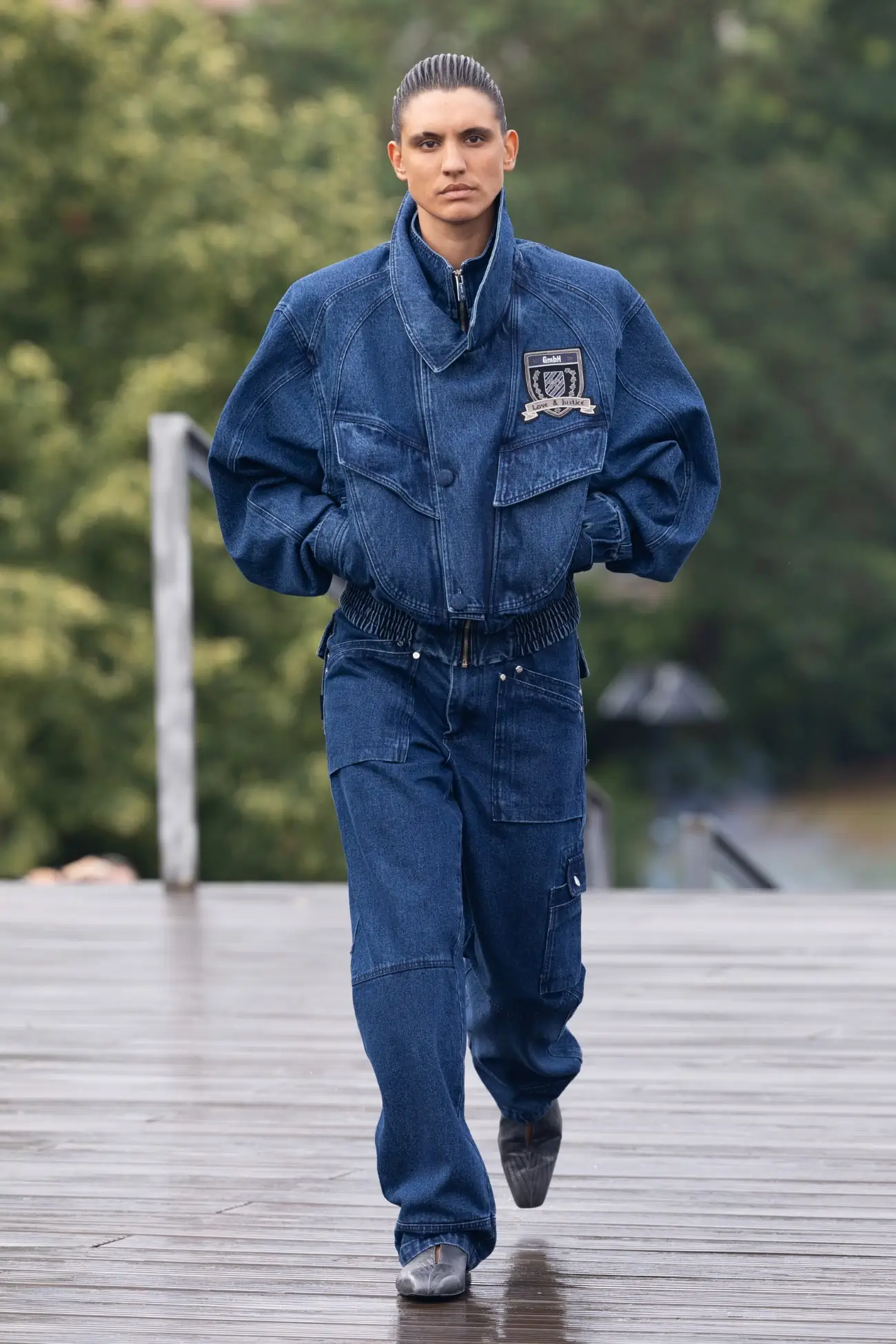 La puissante collection Printemps 2025 de GmbH revient à la maison, à Berlin