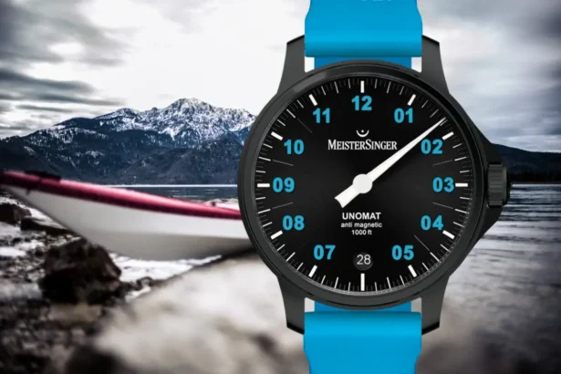 MeisterSinger Unomat “Le Grand Bleu”, une montre de plongée réimaginée pour les aventures par faible luminosité