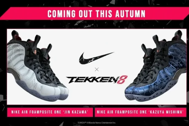 Tekken 8 s'associe à la Nike Air Foamposite One pour une collaboration explosive