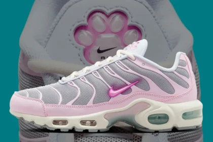 La Nike Air Max Plus devient adorable du fait de ses empreintes de pattes