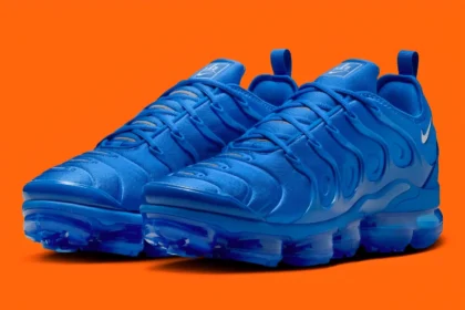 Nike VaporMax Plus “Game Royal”, une silhouette familière relookée en monochrome