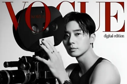 La superstar sud-coréenne Park Seo-Joon en couverture du numéro digital de septembre de Vogue Korea