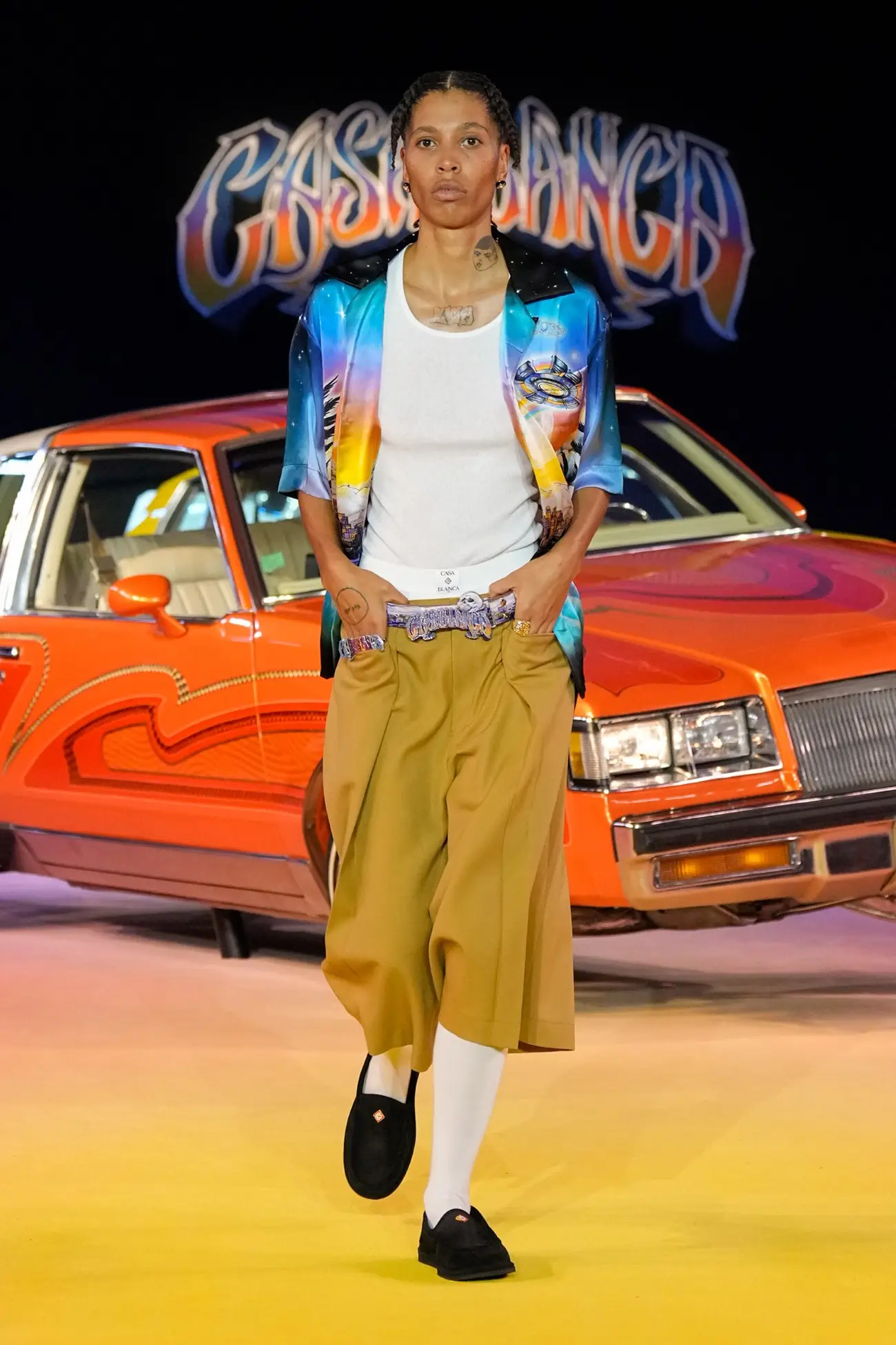 La collection Casablanca Printemps 2025 réinvente les subcultures de Los Angeles