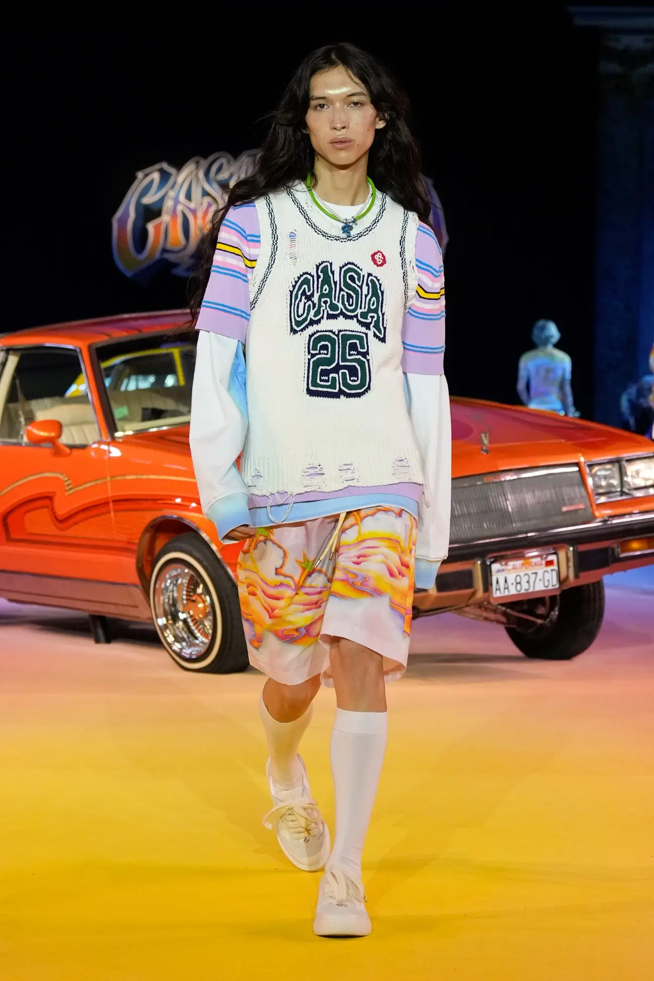 La collection Casablanca Printemps 2025 réinvente les subcultures de Los Angeles