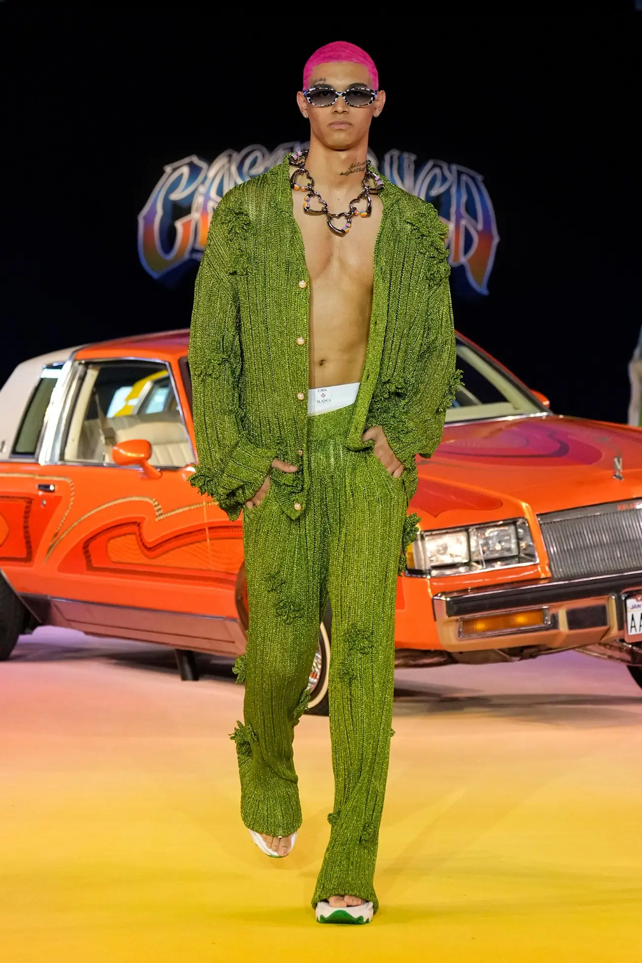 La collection Casablanca Printemps 2025 réinvente les subcultures de Los Angeles