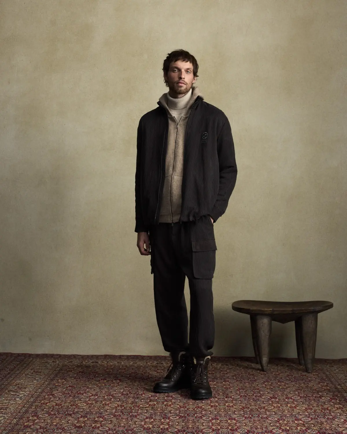 Giorgio Armani et Kith réimaginent la mode masculine avec la collection « The Archetype »