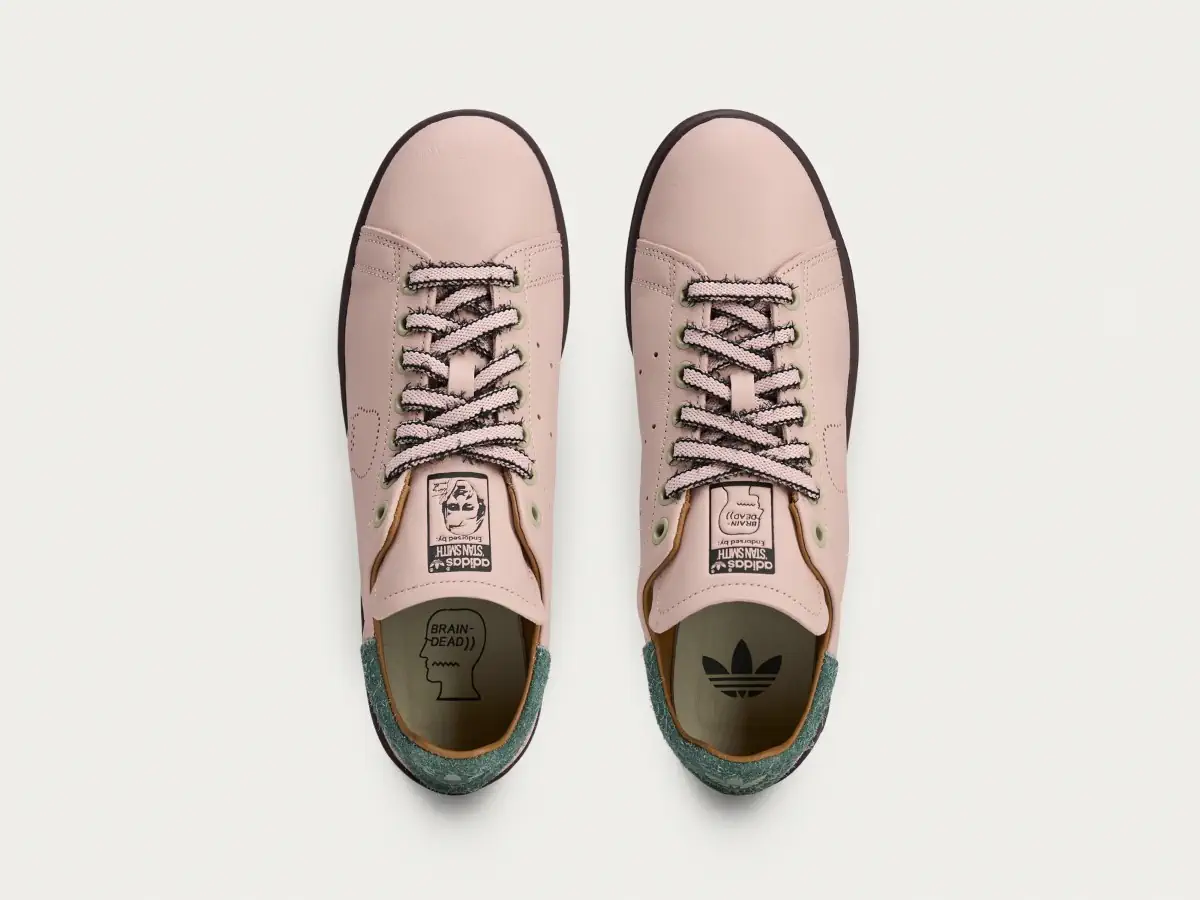 Brain Dead réinvente l'emblématique basket adidas Stan Smith