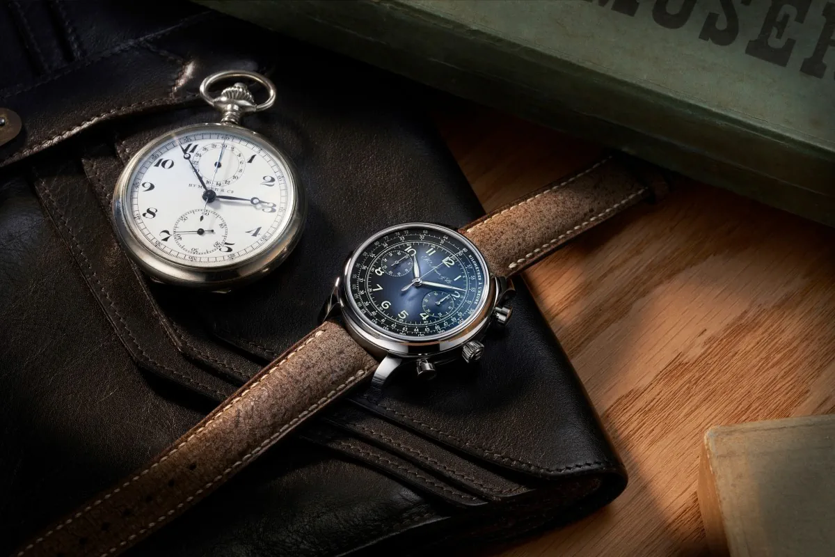 H. Moser Cie Endeavour Chronograph x Massena LAB 2 H. Moser & Cie dévoile un Endeavour Chronograph en édition limitée avec Massena LAB