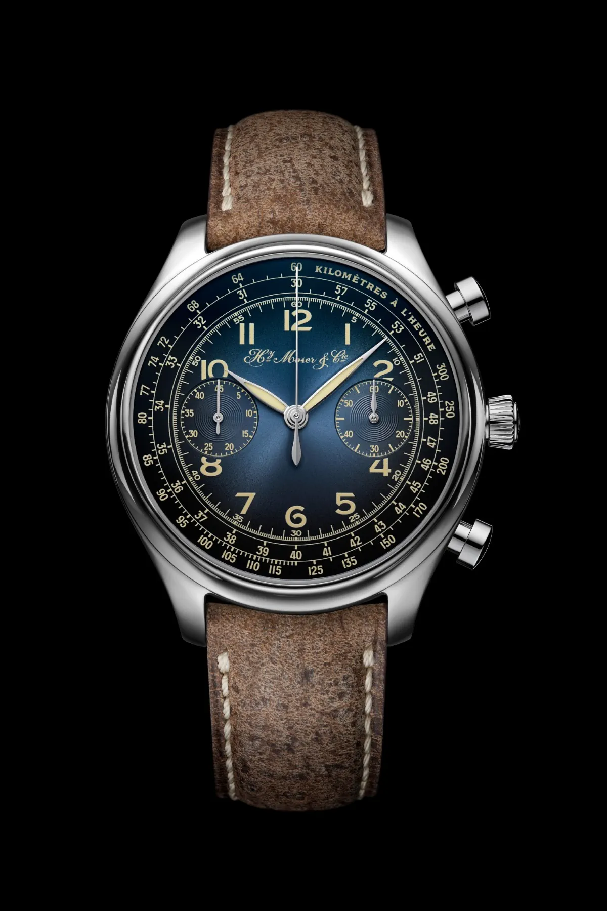 H. Moser Cie Endeavour Chronograph x Massena LAB 3 H. Moser & Cie dévoile un Endeavour Chronograph en édition limitée avec Massena LAB