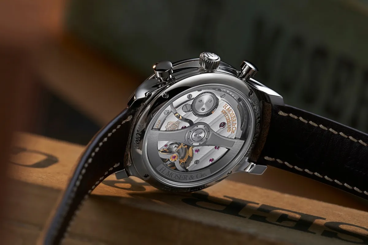 H. Moser Cie Endeavour Chronograph x Massena LAB 4 H. Moser & Cie dévoile un Endeavour Chronograph en édition limitée avec Massena LAB