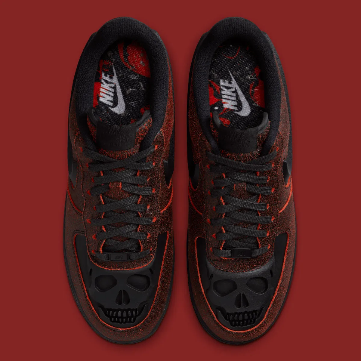 Nike lance les Air Force 1 et Dunk Low sur le thème des têtes de mort pour Halloween 2024