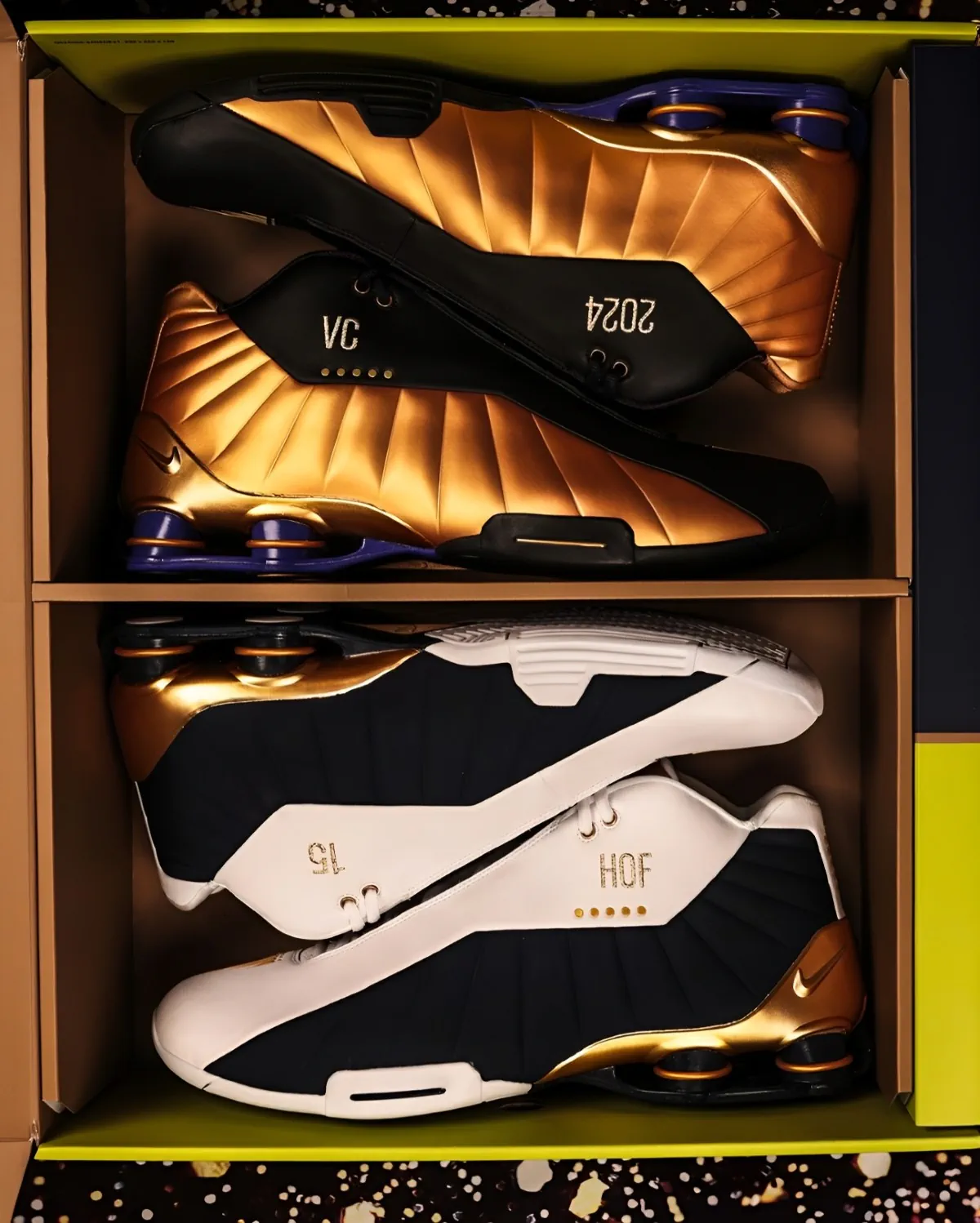 Vince Carter entre au Panthéon de la NBA avec des Nike Shox BB4 personnalisées