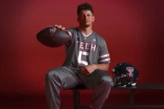 adidas introduit le logo « Gladiator » de Patrick Mahomes dans les uniformes de Texas Tech Football