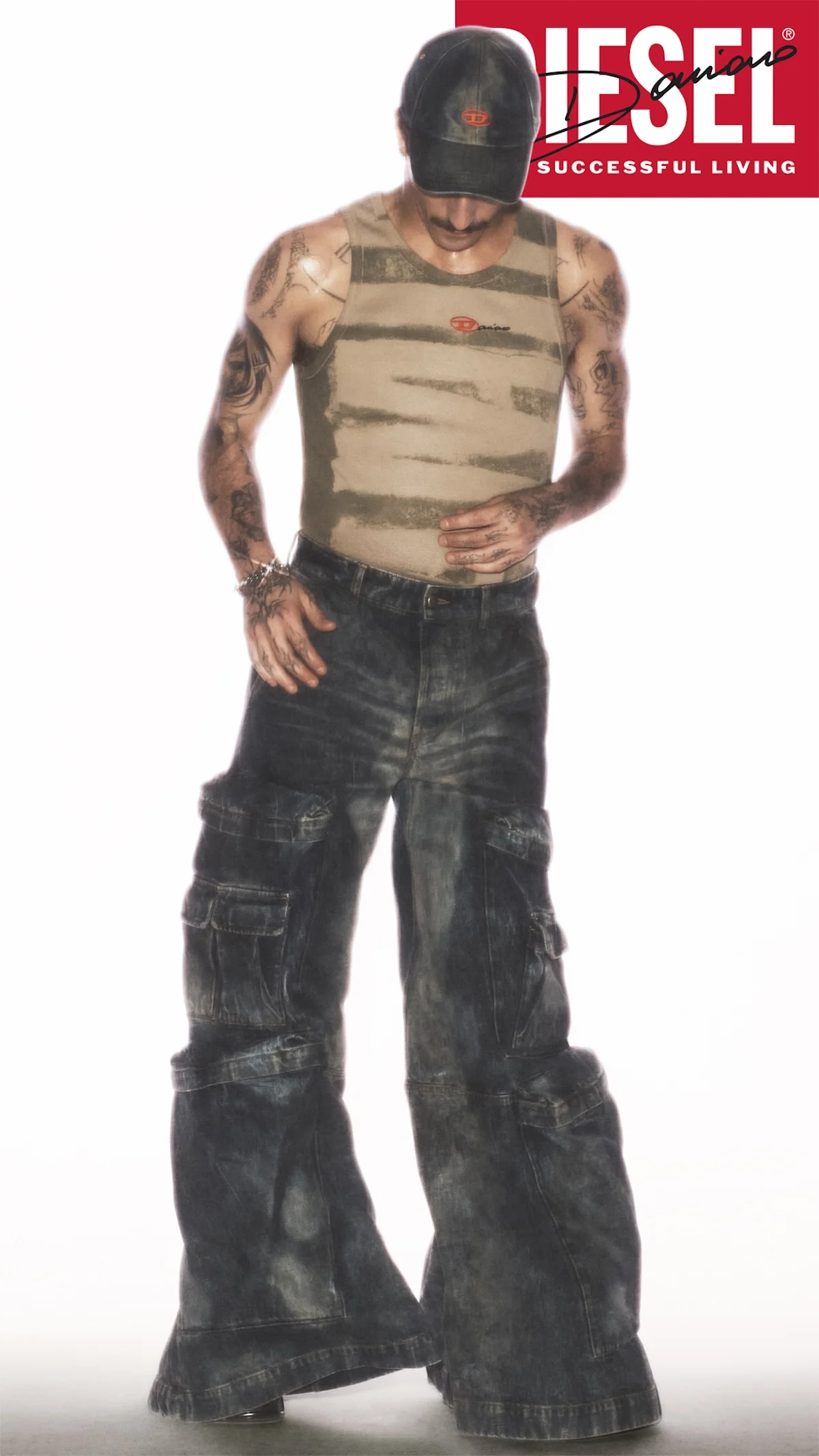Damiano David co-signe la nouvelle collection capsule de Diesel