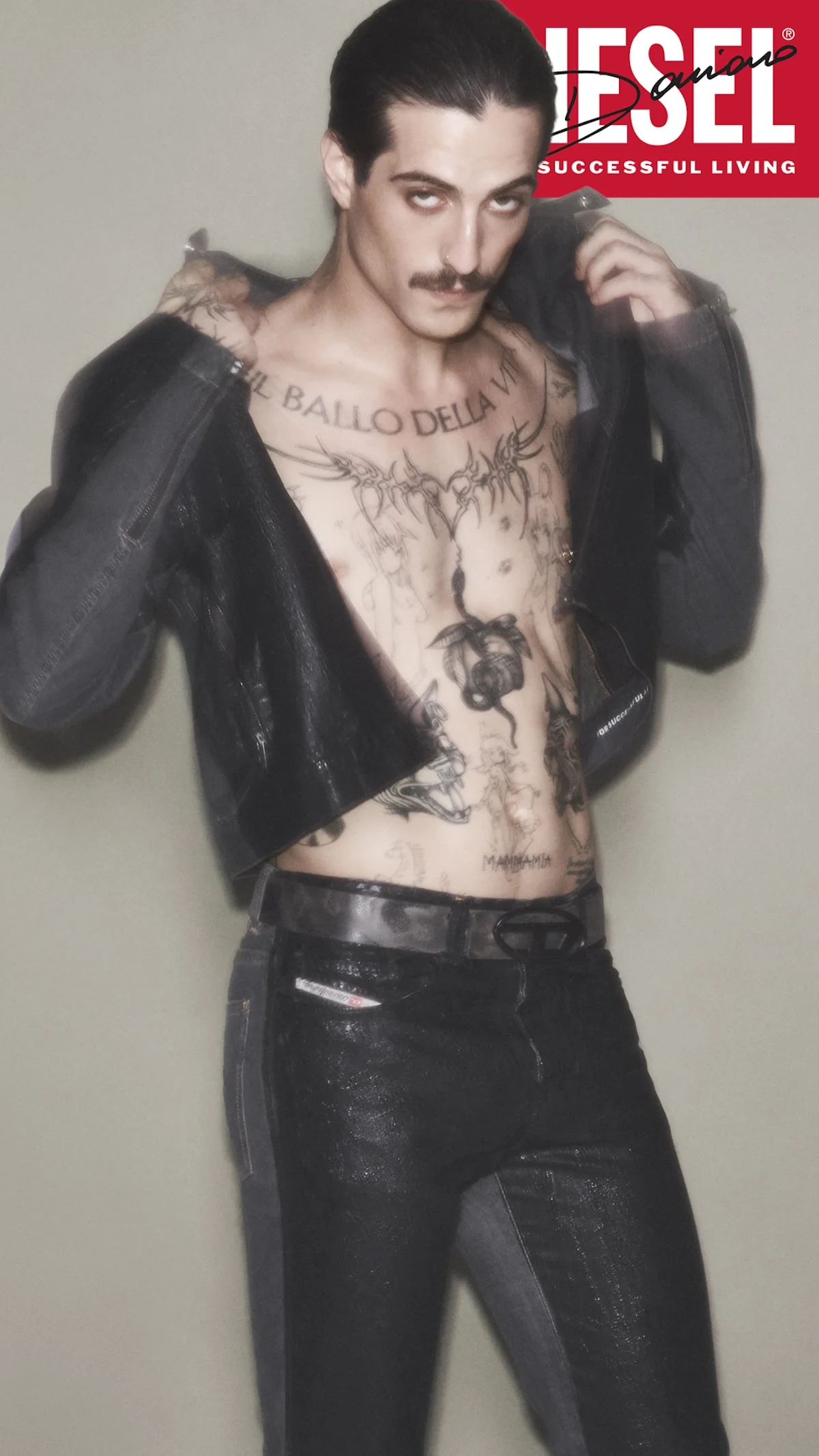 Damiano David co-signe la nouvelle collection capsule de Diesel