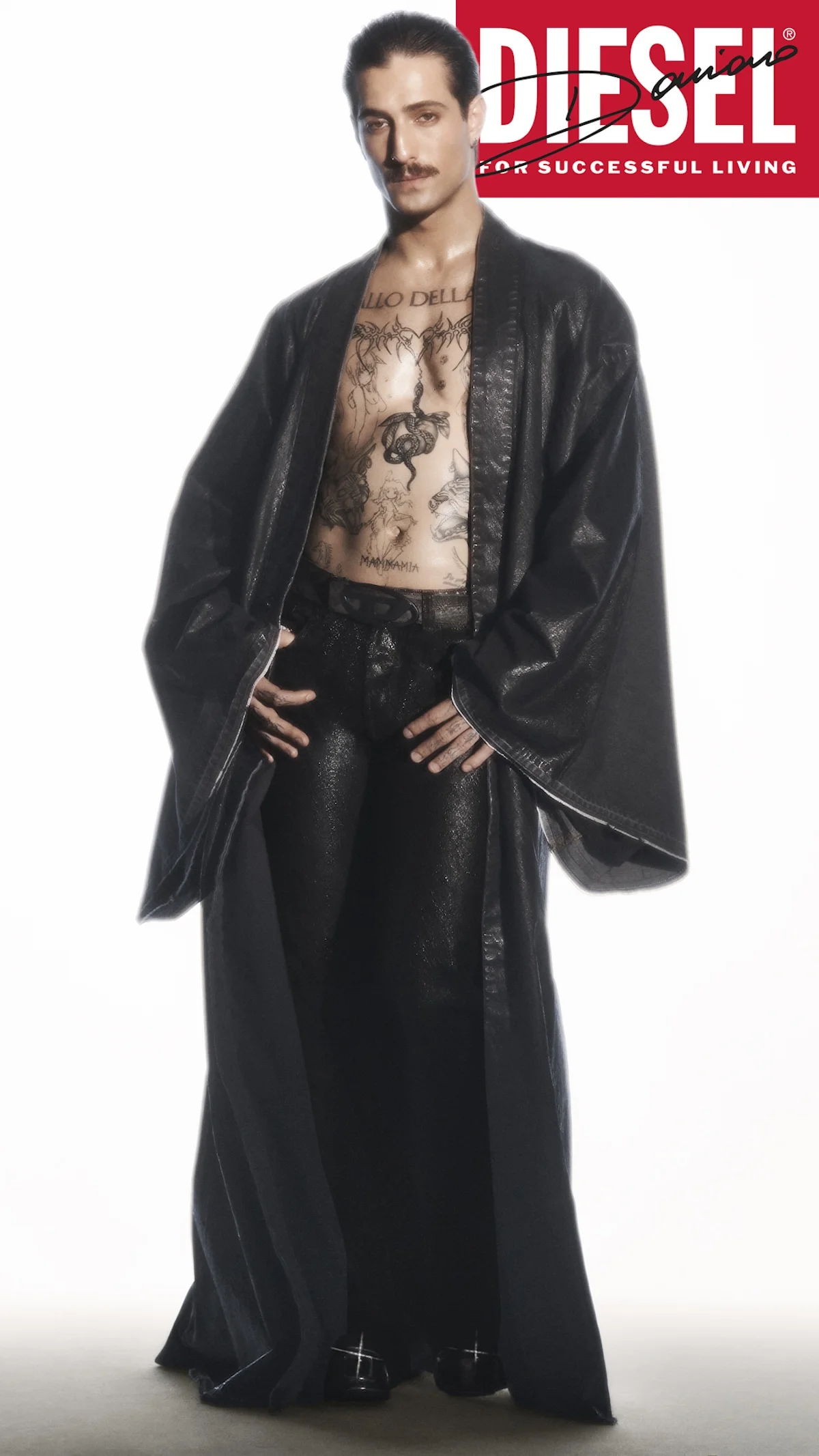 Damiano David co-signe la nouvelle collection capsule de Diesel
