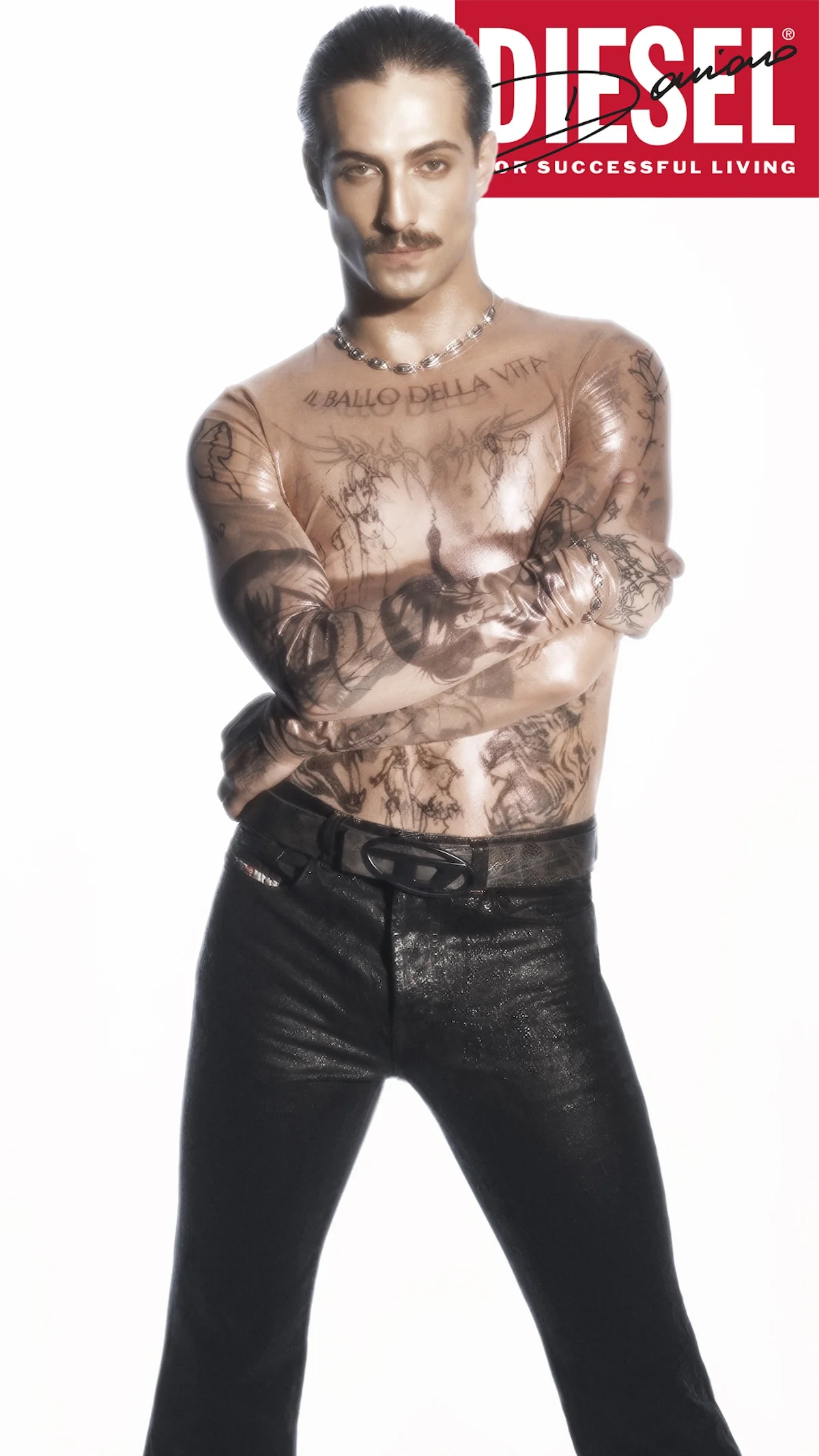 Damiano David co-signe la nouvelle collection capsule de Diesel