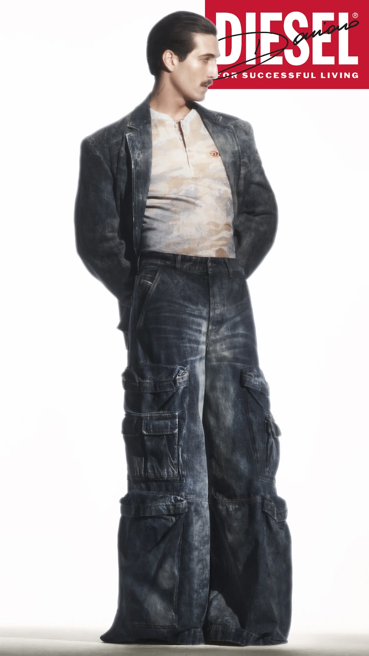 Damiano David co-signe la nouvelle collection capsule de Diesel