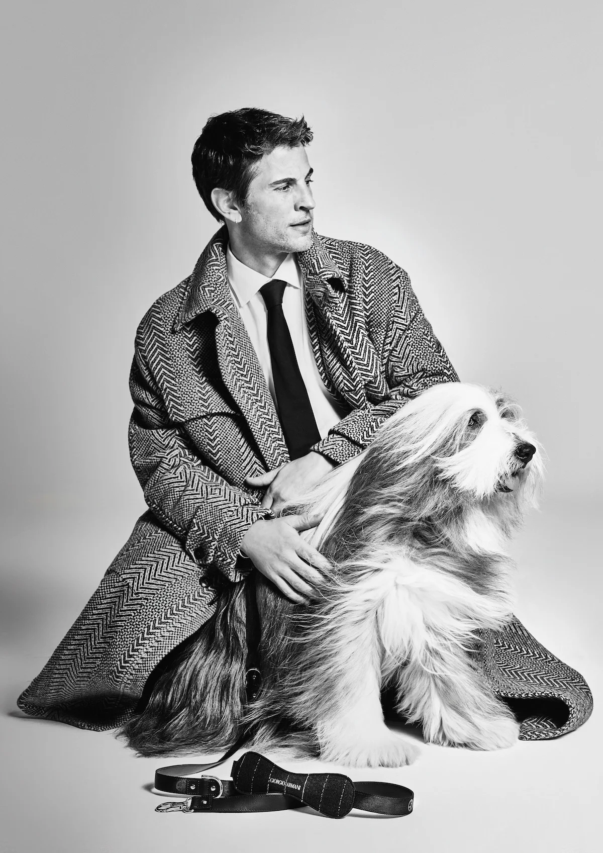 Giorgio Armani s'est associé à Poldo Dog Couture pour créer une ligne de mode de luxe pour animaux de compagnie