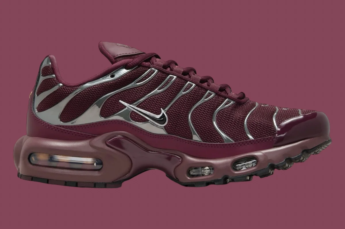 La Nike Air Max Plus « Night Maroon » apporte du style à vos foulées