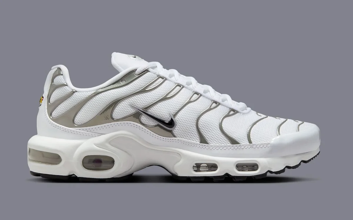 La Nike Air Max Plus « White Chrome » dévoilée présente un nouveau design