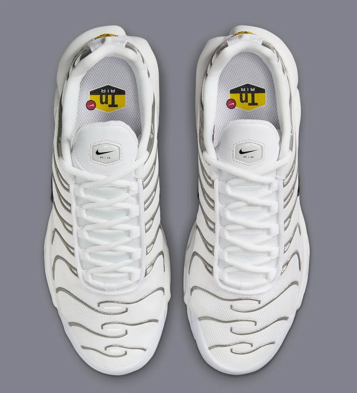 La Nike Air Max Plus « White Chrome » dévoilée présente un nouveau design