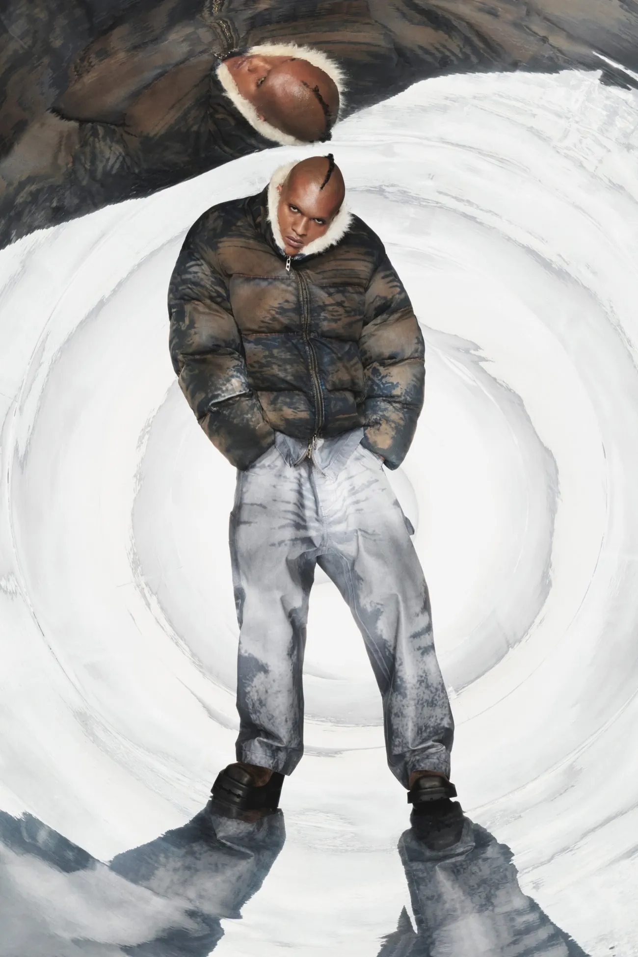 Diesel Pré-Automne 2025 réinvente le denim pour l'homme