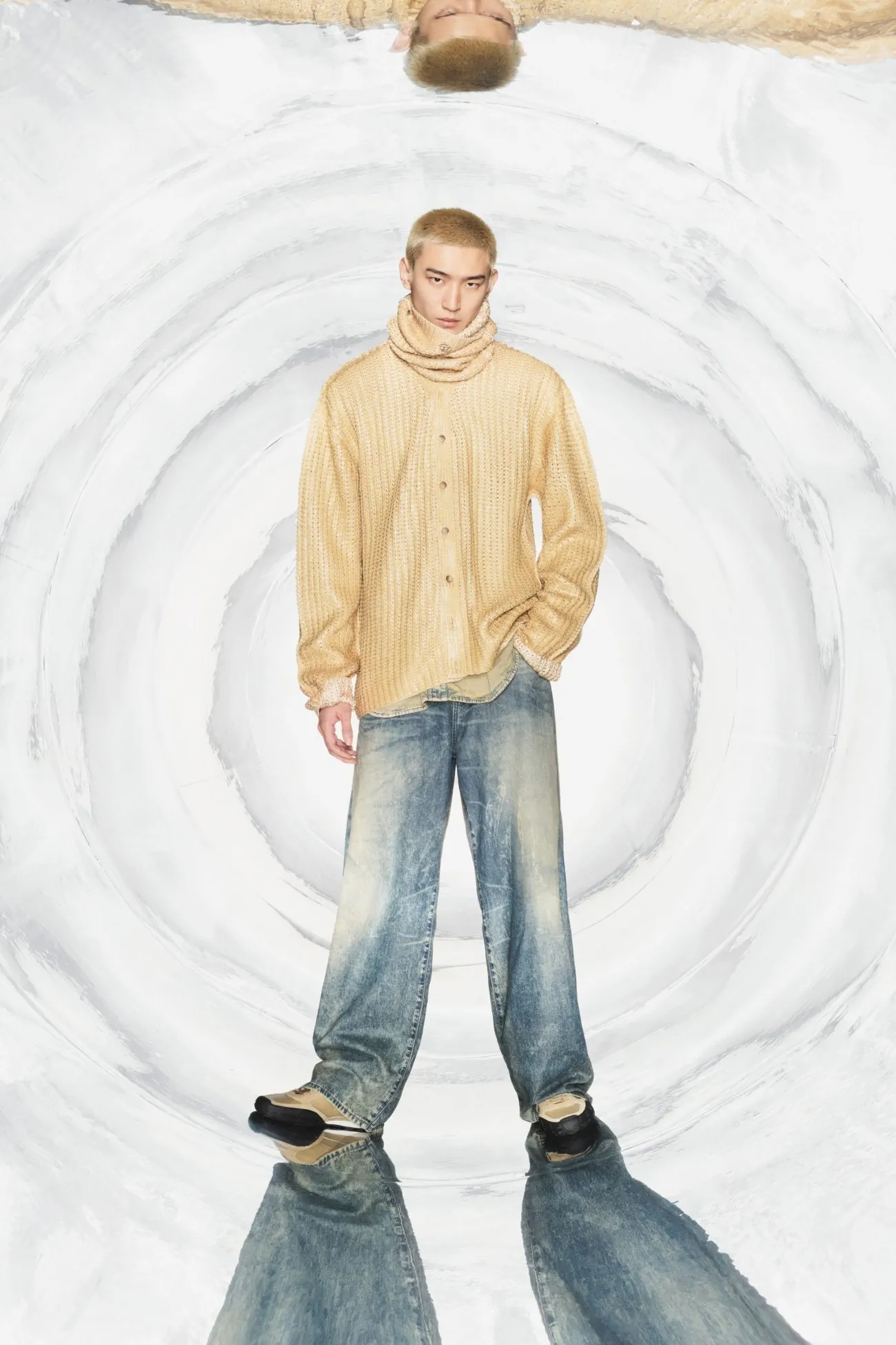 Diesel Pré-Automne 2025 réinvente le denim pour l'homme