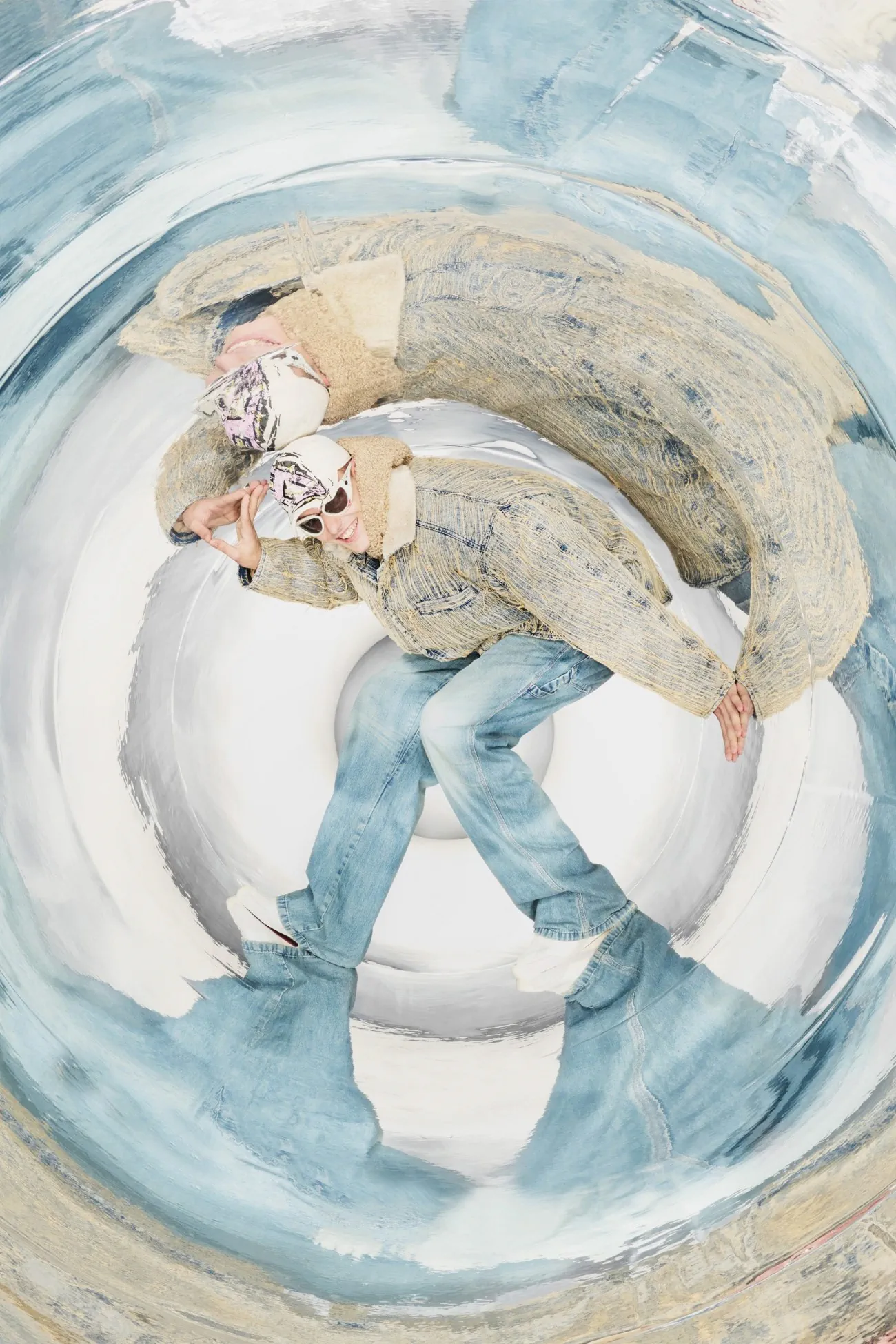 Diesel Pré-Automne 2025 réinvente le denim pour l'homme