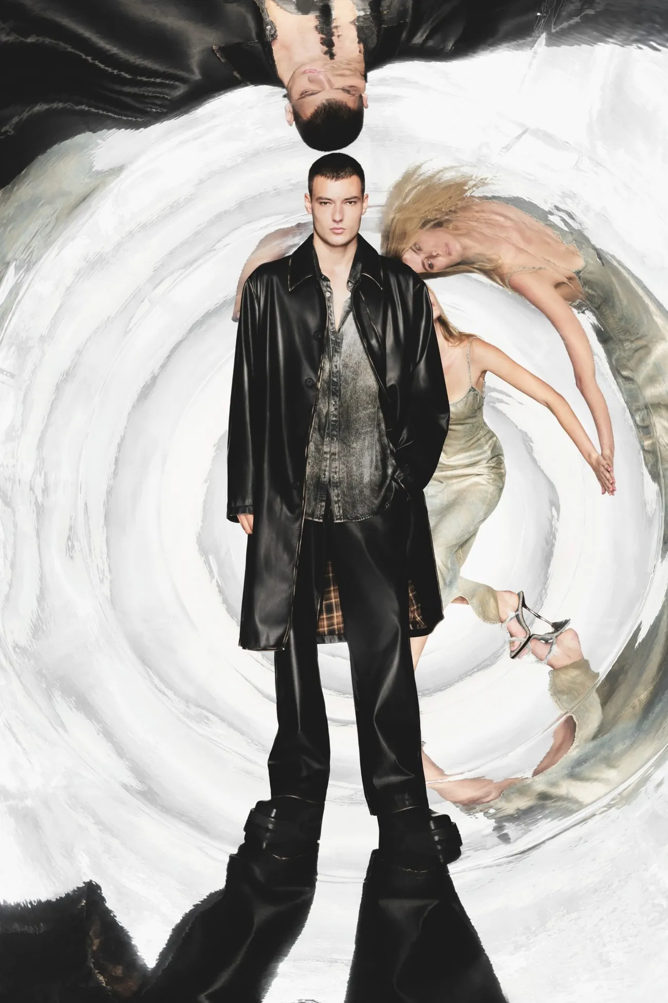 Diesel Pré-Automne 2025 réinvente le denim pour l'homme