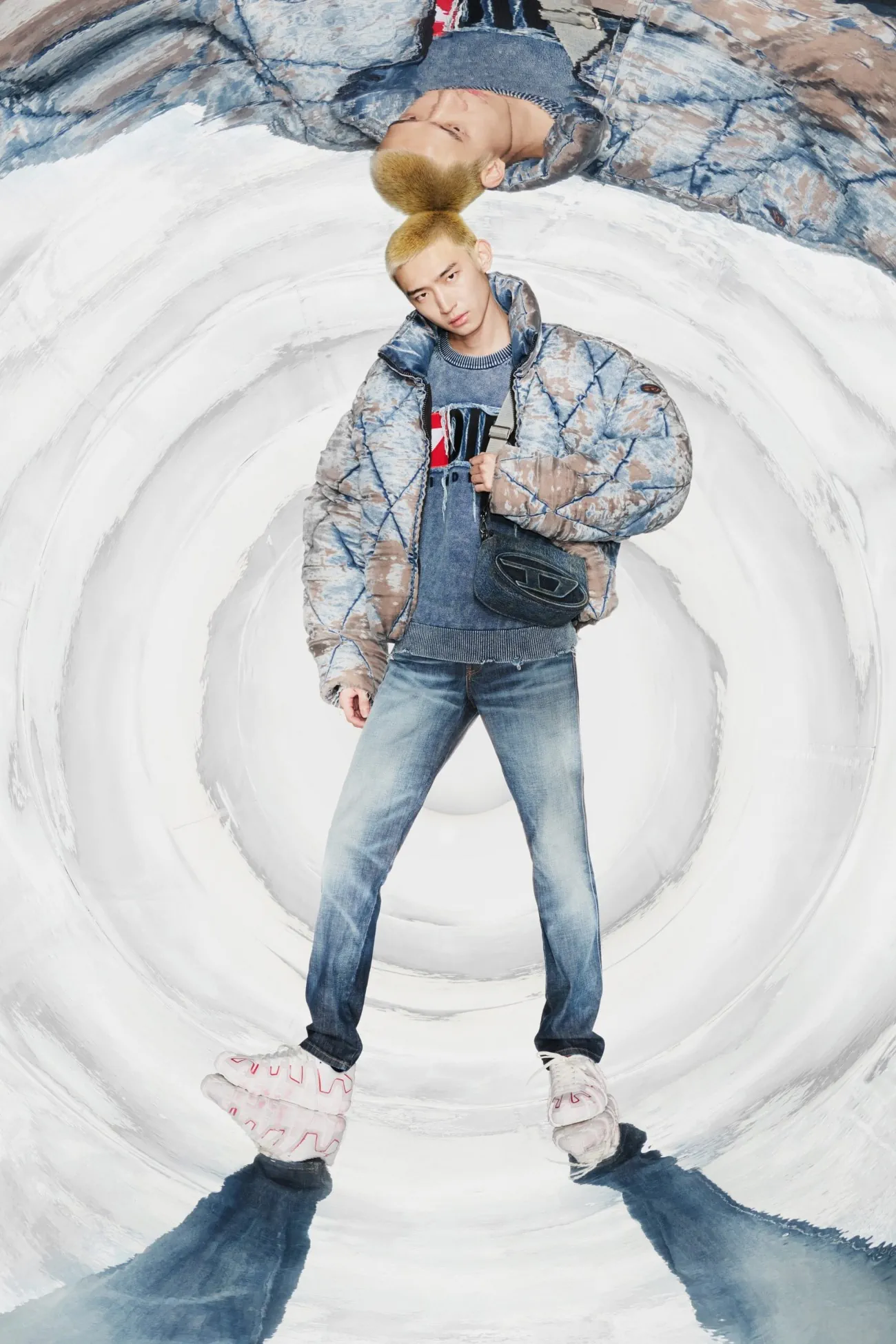 Diesel Pré-Automne 2025 réinvente le denim pour l'homme