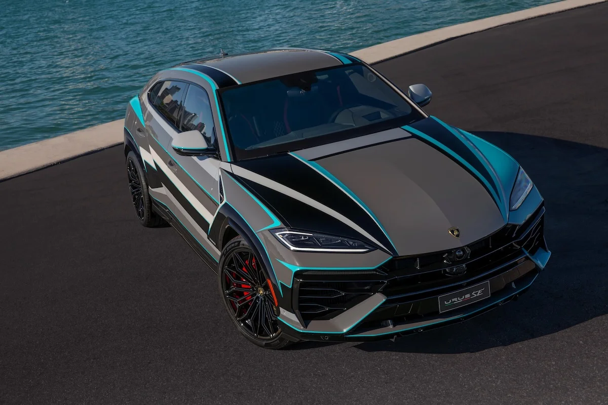 Lamborghini dévoile une superbe Ad Personam Urus SE à Art Basel Miami Beach 2024