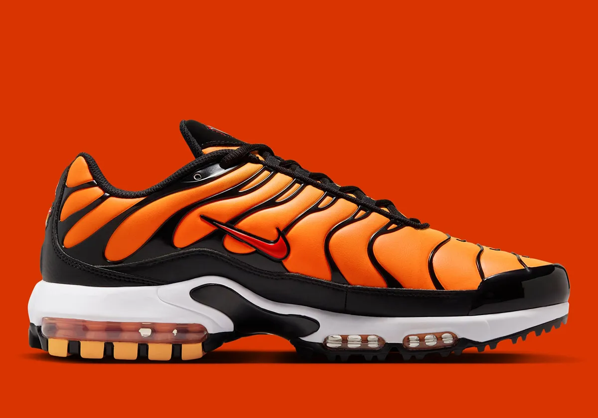La Nike Air Max Plus Golf « Sunset » sera lancée en 2025