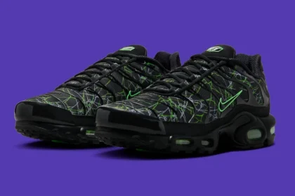 La Nike Air Max Plus « Green Strike/Black » apporte un style audacieux pour le printemps 2025