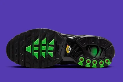La Nike Air Max Plus « Green Strike/Black » apporte un style audacieux pour le printemps 2025