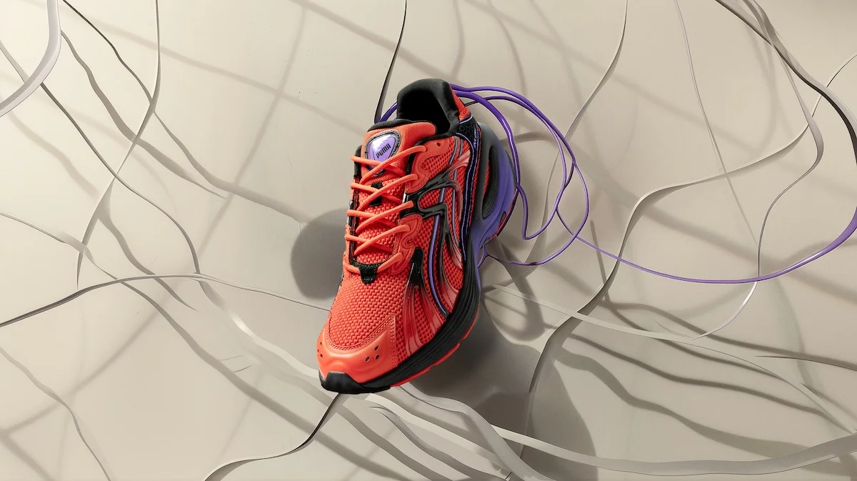 PUMA Inverse sneaker designed with help from AI 2 La sneaker PUMA Inverse allie l'innovation de l'IA et l'artisanat humain