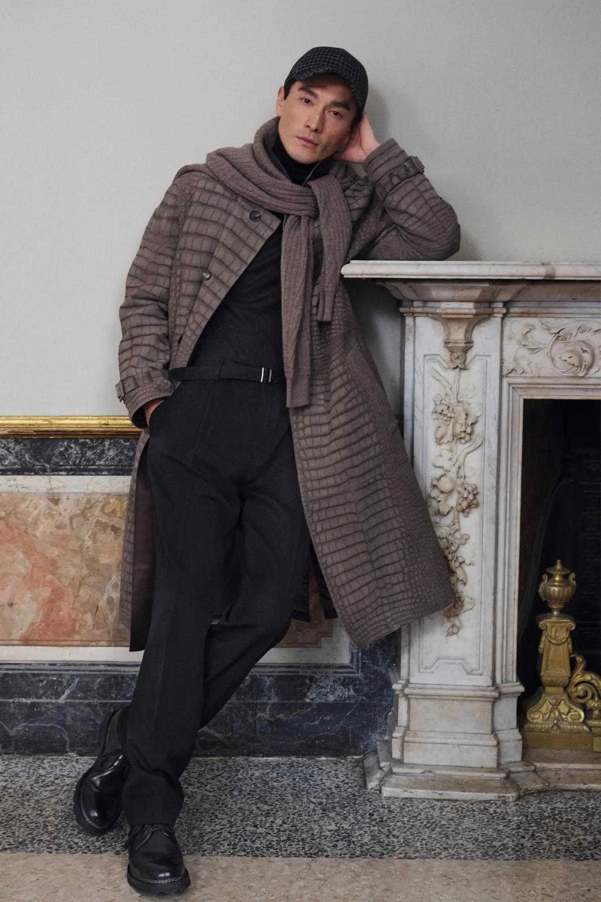 La collection Brioni automne 2025 célèbre la légèreté et le mouvement à Milan