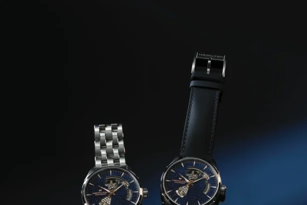 La Hamilton Jazzmaster Open Heart s'enrichit de nouveaux cadrans en aventurine