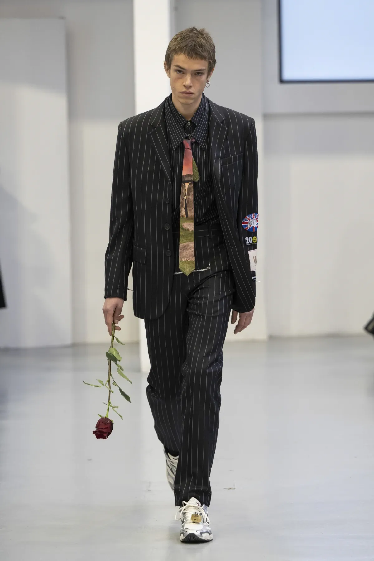 La collection automne 2025 de JordanLuca célèbre l'amour et l'héritage britannique