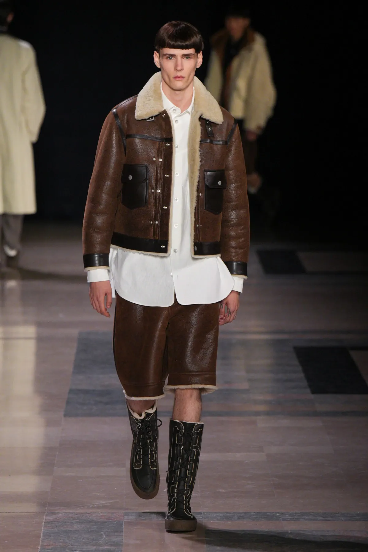 La collection pour hommes d'automne 2025 de Kenzo allie la vision de Nigo à l'art de Futura