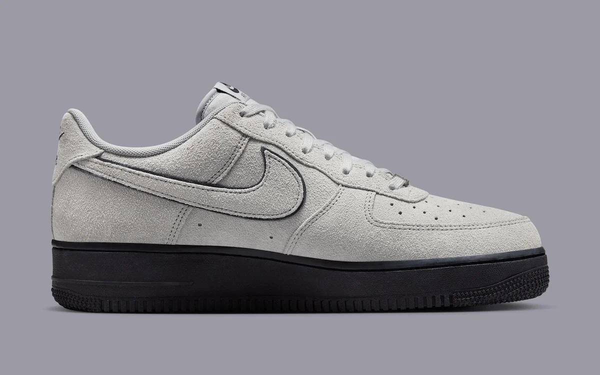 La Nike Air Force 1 Low « Smoke Grey Suede » améliore le design classique avec une touche de modernité