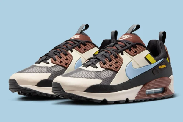 La Nike Air Max 90 Drift « Eclectic Light Blue/Brown », une bouffée d'air frais