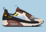 La Nike Air Max 90 Drift « Eclectic Light Blue/Brown », une bouffée d'air frais