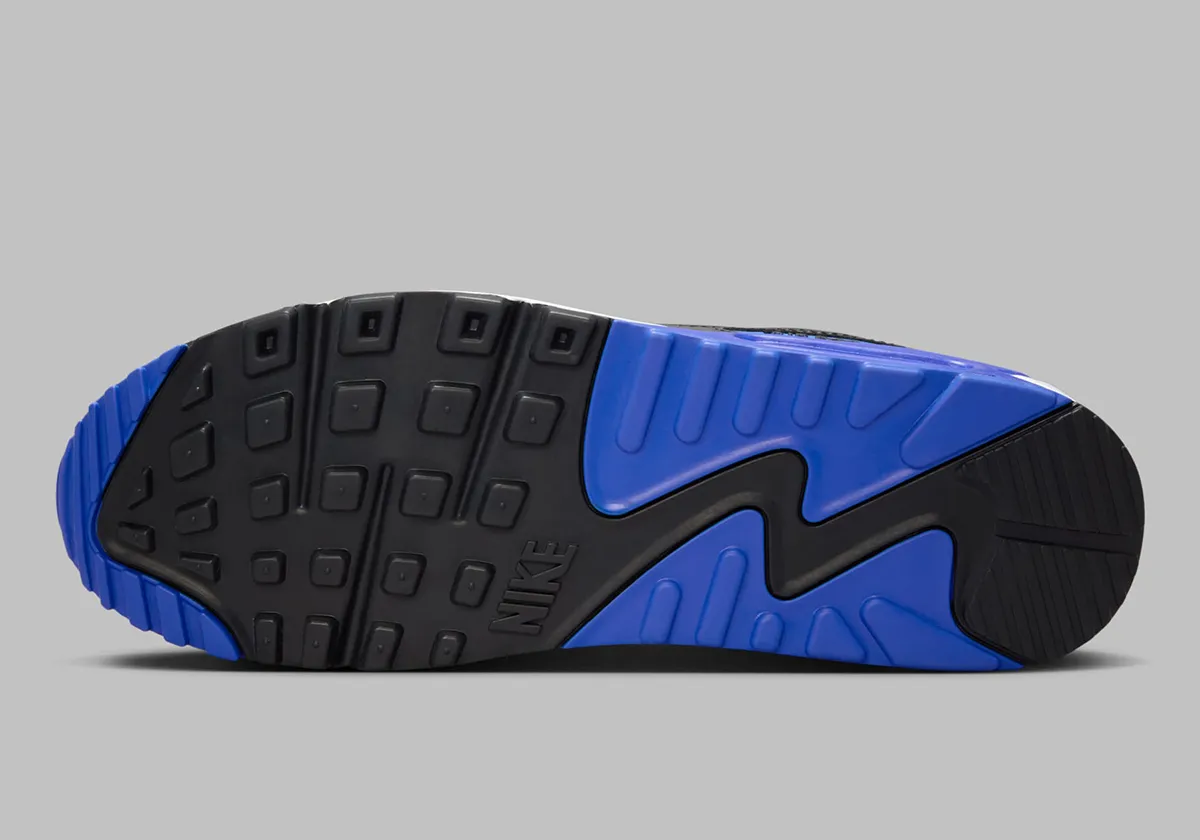La Nike Air Max 90 « Lyon Blue » associe un style classique à une touche de modernité