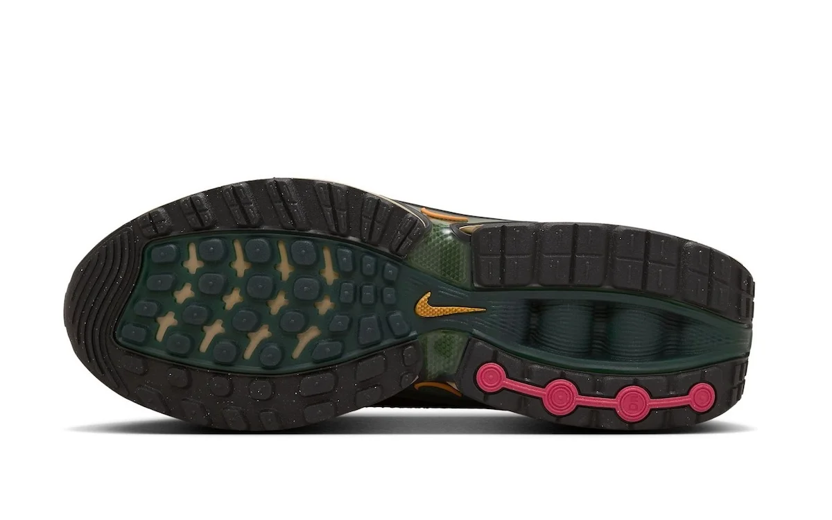 La Nike Air Max 90 Dn Camo allie innovation et esthétique avec son coloris vert forêt